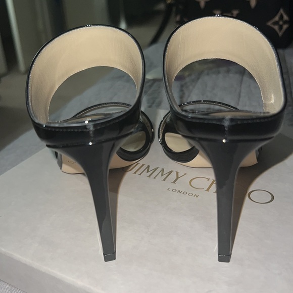 NWT Jimmy Choo Authentic heel *Brand New” - Picture 5 of 7